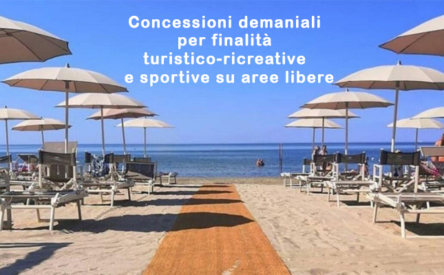 Nuove concessioni demaniali marittime a uso turistico, arriva il via libera dalla Regione