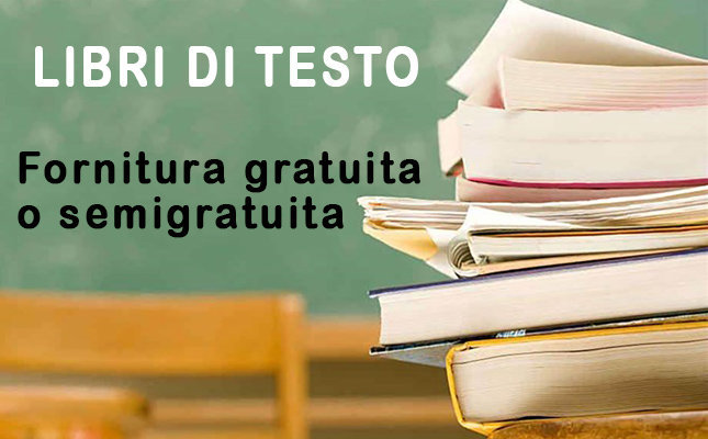 Fornitura gratuita o semigratuita dei libri di testo per l’anno scolastico 2024/2025