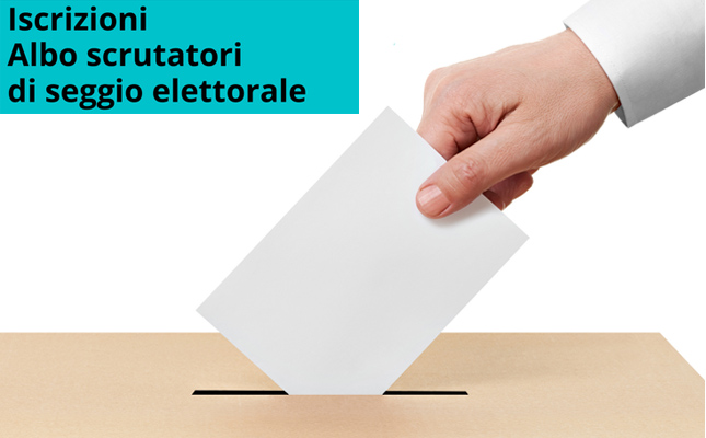 Aggiornamento periodico dell'Albo delle persone idonee all'ufficio di scrutatore di seggio elettorale